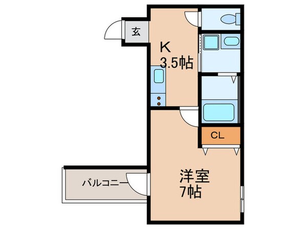 フジパレス平野郷Ⅴ番館の物件間取画像